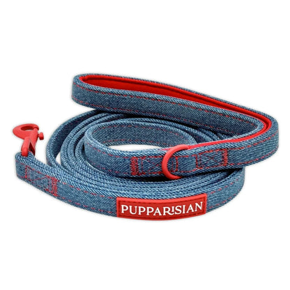 Klassische Hundeleine 190 cm – Jeans
