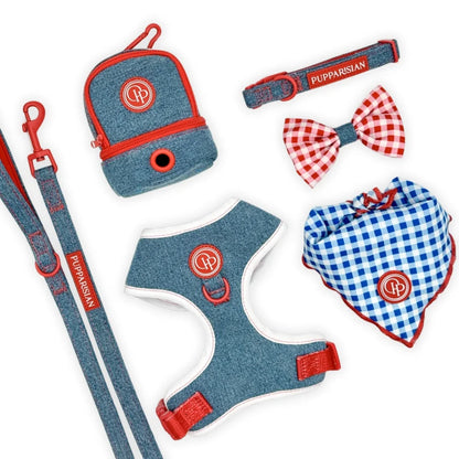 Druckfreies Hundegeschirr – Jeans
